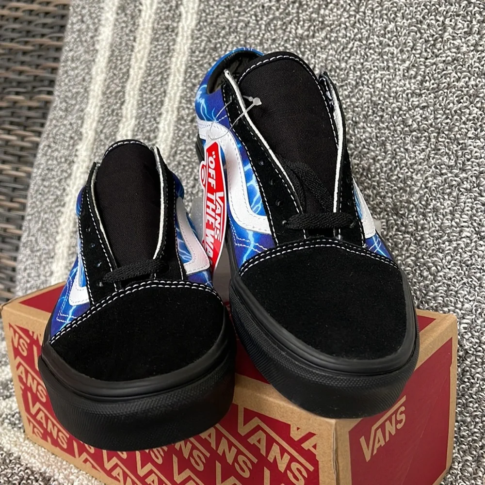Vans Old Skool Lightning Black/Blue WMNS - Picture 8 of 16